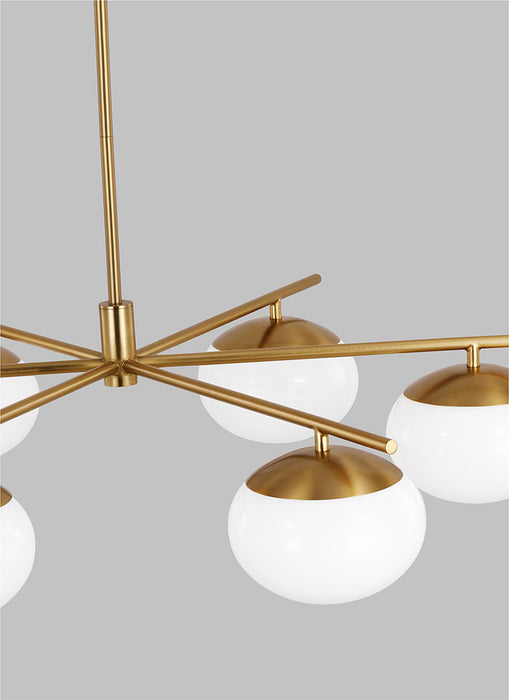 Visual Comfort EC1258 Lune 8-lt 49" LED Chandelier