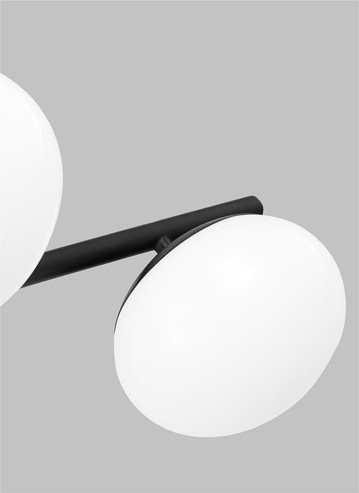 Visual Comfort EF1063 Lune 3-lt 27" LED Semi-Flush Mount