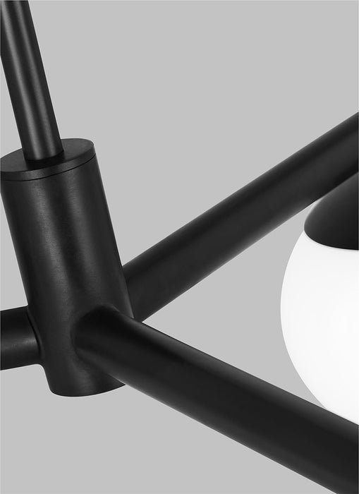 Visual Comfort EF1063 Lune 3-lt 27" LED Semi-Flush Mount