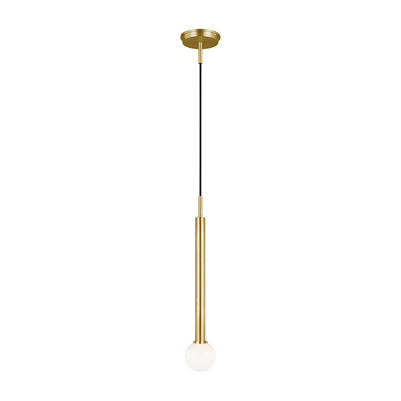 Visual Comfort KP1001 Nodes 1-lt 8" Pendant - Burnished Brass
