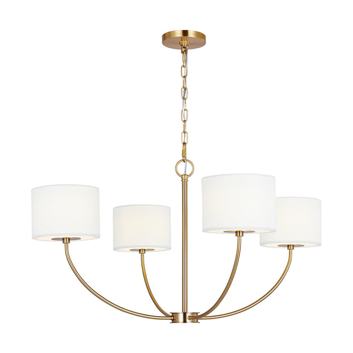 Visual Comfort KSC1034 Sawyer 4-lt 32" LED Chandelier