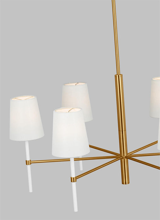 Visual Comfort KSC1086 Monroe 6-lt 32" Chandelier