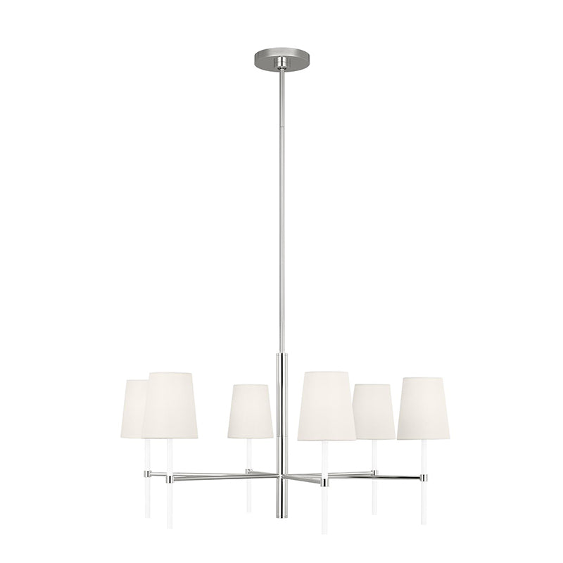 Visual Comfort KSC1086 Monroe 6-lt 32" Chandelier