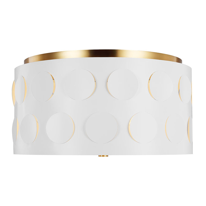 Generation KSF1013 Dottie 3-lt 18" Flush Mount