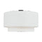 Generation KSF1043 Sawyer 3-lt 18" Semi-Flush Mount