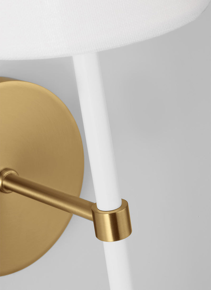 Visual Comfort KSW1091 Monroe 1-lt 19" Tall Wall Sconce