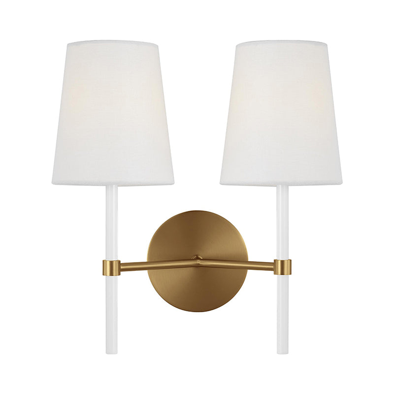 Visual Comfort KSW1102 Monroe 2-lt 13" Tall Wall Sconce