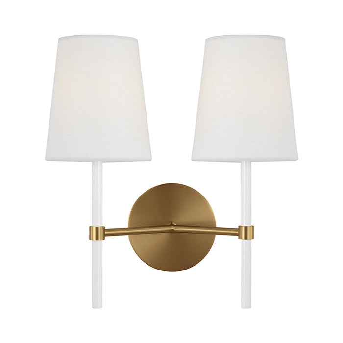 Visual Comfort KSW1102 Monroe 2-lt 13" Tall Wall Sconce