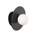 Visual Comfort KW1041 Nodes 1-lt 8" Wall Sconce - Midnight Black