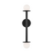 Visual Comfort KWL1012 Nodes 2-lt 24" Tall Wall Sconce - Midnight Black