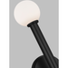 Visual Comfort KWL1012 Nodes 2-lt 24" Tall Wall Sconce - Midnight Black