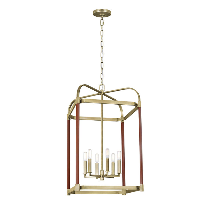 Visual Comfort LC1156 Hadley 6-lt 18" Pendant
