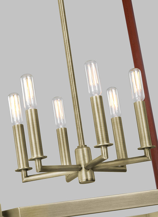 Visual Comfort LC1156 Hadley 6-lt 18" Pendant