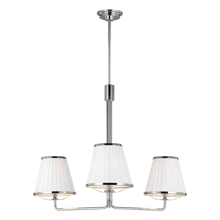 Visual Comfort LC1173 Esther 3-lt 27" Chandelier