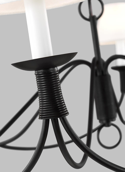 Visual Comfort LC1196 Sullivan 6-lt 42" Chandelier