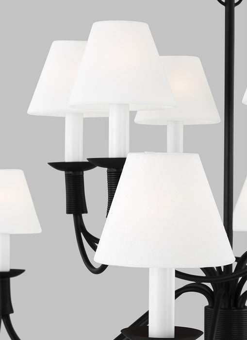 Visual Comfort LC12012 Sullivan 12-lt 42" Chandelier