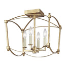 Feiss SF350 Thayer 4-lt 14-3/8" Wide Semi Flush Mount - LBC Lighting