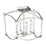 Feiss SF350 Thayer 4-lt 14-3/8" Wide Semi Flush Mount - LBC Lighting