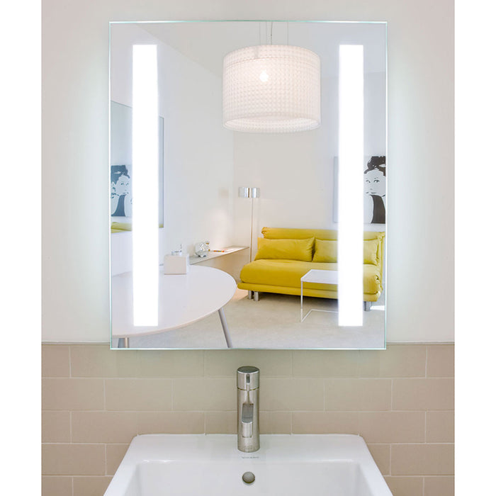 Electric Mirror FUS-3636-AE Fusion 36" x 36" LED Illuminated Mirror with AVA