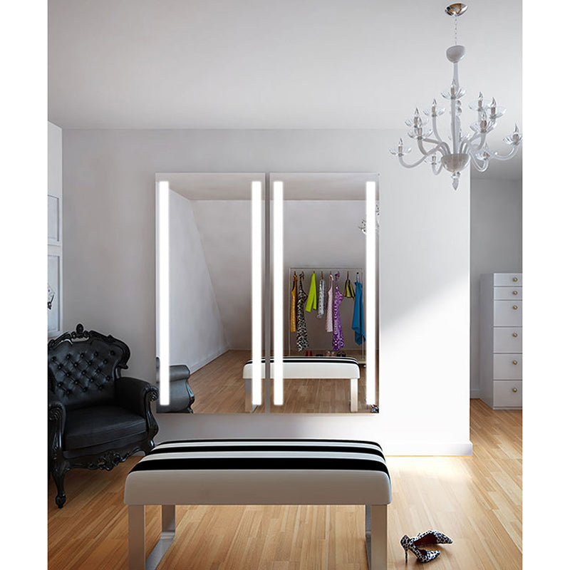 Electric Mirror FUS-2660 Fusion 26" x 60" LED Illuminated Wardrobe Mirror
