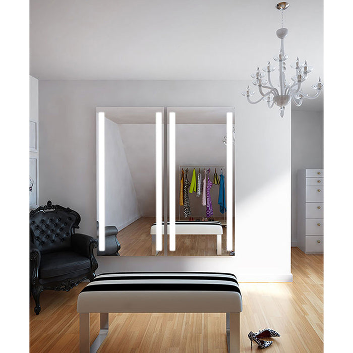 Electric Mirror Fusion 26" x 60" with AVA LED Wardrobe Mirror