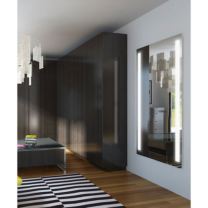 Electric Mirror FUS-2660-AE Fusion 26" x 60" LED Illuminated Wardrobe Mirror with AVA