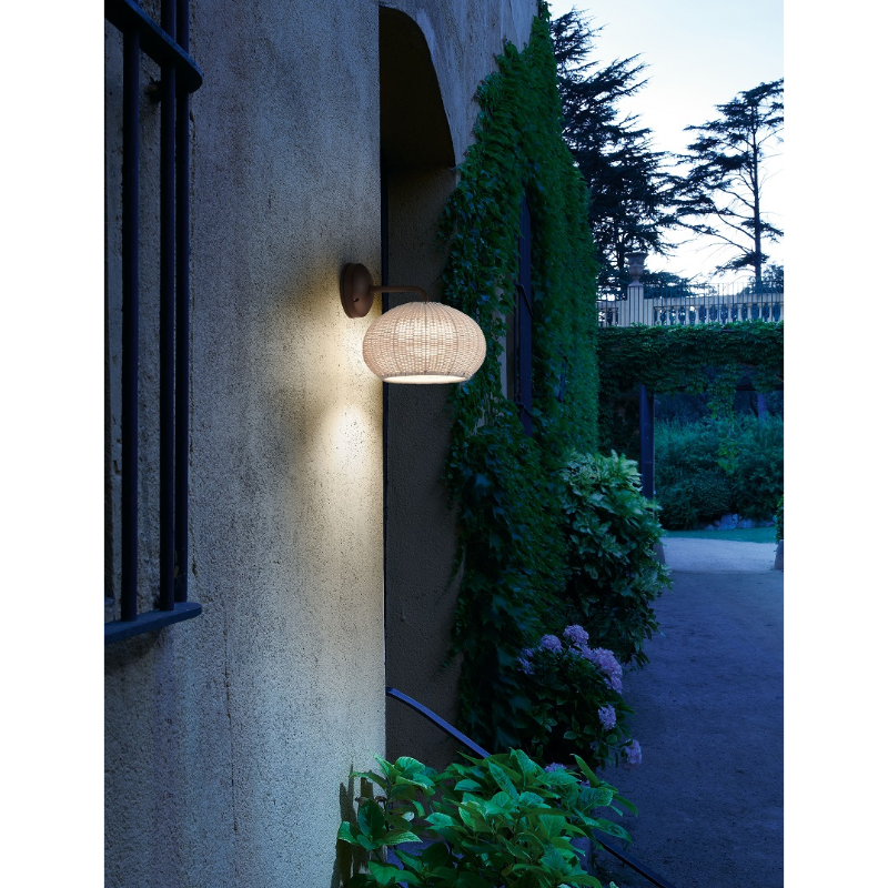 Bover Garota A/01 1-lt 11" LED Outdoor Wall Sconce