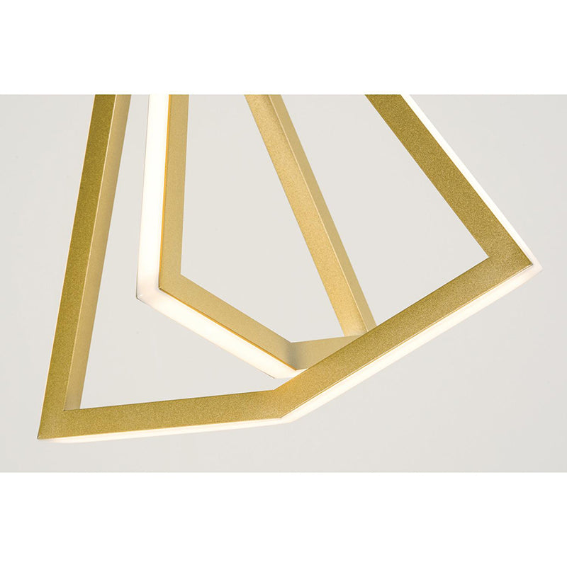 AFX GNAP15L30D1 GNAP Series Gianna 3-lt 13" LED Pendant
