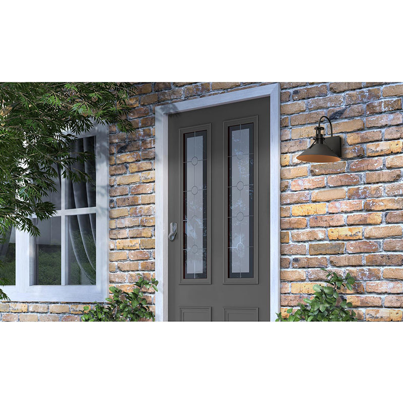AFX GUSW1010LAJEN GUSW Series Gus 1-lt 10" Tall LED Outdoor Wall Lantern, CCT Selectable