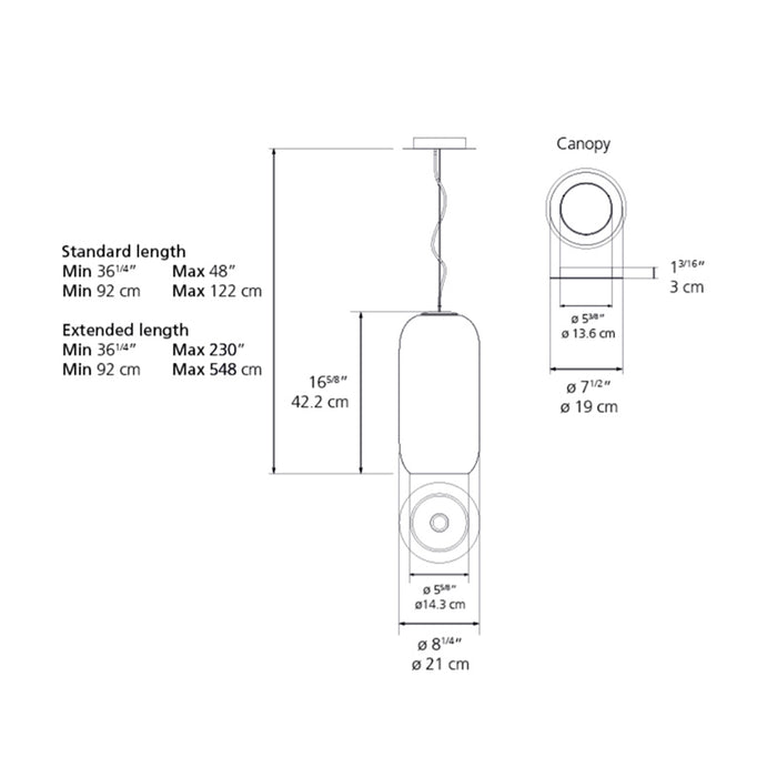 Artemide Gople Suspension