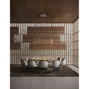 Bover Candle 30-lt 17" LED Pendant