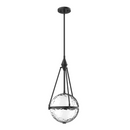 Alora PD306414 Harmony 3-lt 14" Pendant with Clear Water Glass