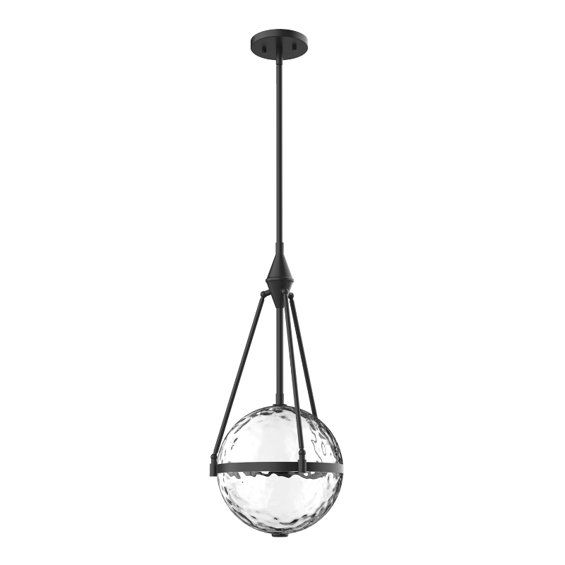 Alora PD306414 Harmony 3-lt 14" Pendant with Clear Water Glass