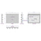 Paris Mirror Hollywood Princess 32 x 24 Rectangle LED Illuminated Mirror