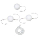 WAC HR-AC73 2 Puck Lights w/ Double Wire, 1 Single Wire Light