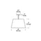 Tech 700TDHNLP Henley 1-lt 18" LED Pendant