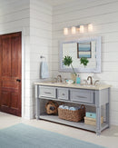 Sea Gull 4439104 Hettinger 4-lt 29" Bath Light