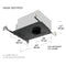 Tech EN3R Entra 3" LED Adjustable Downlight Housing, High Output