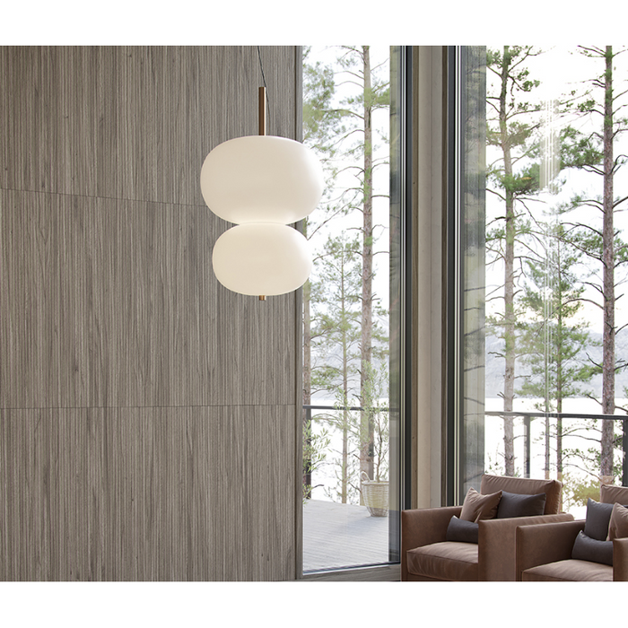 Bover Ilargi 2-lt 16" LED Pendant