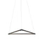 Z-Bar Triangle LED Pendant by Koncept