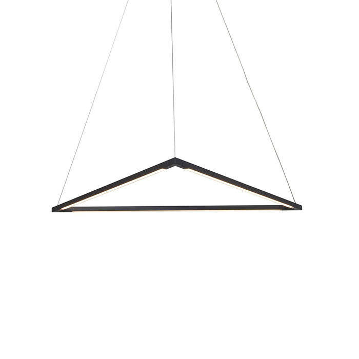 Z-Bar Triangle LED Pendant by Koncept