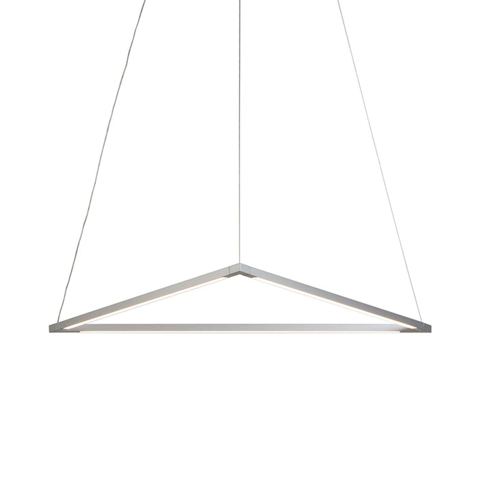 Z-Bar Triangle LED Pendant by Koncept