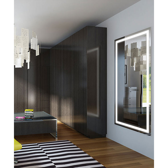 Electric Mirror INT-2660-AE Integrity 26" x 60" LED Illuminated Wardrobe Mirror with AVA