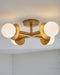 Generation KF1034 Nodes 4-lt 18" Semi-Flush Mount