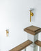 Visual Comfort KW1001 Nodes 1-lt 17" Tall Wall Sconce