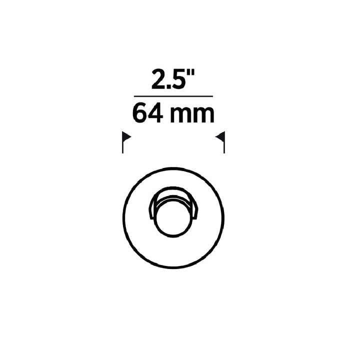 Entra ENCL2RR  CL 2" 12W LED Round Flangeless Adjustable Remodel Downlight