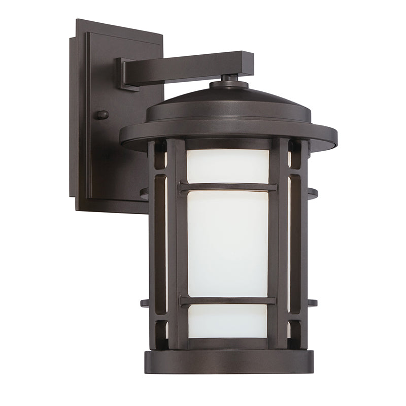 Designers Fountain LED22421 Barrister 1-lt 12" Tall LED Outdoor Wall Lantern