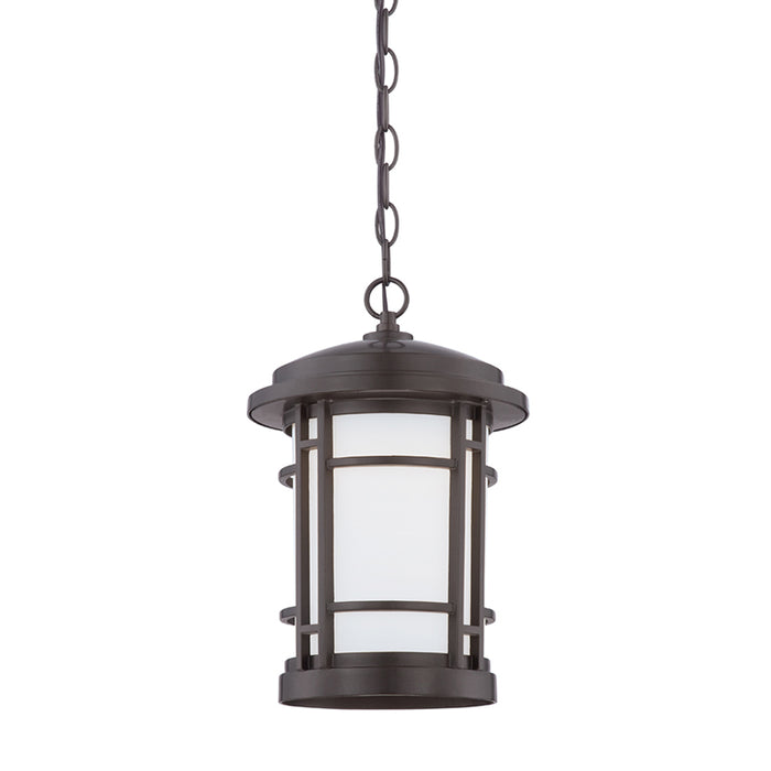 Designers Fountain LED22434 Barrister 1-lt 14" LED Outdoor Hanging Lantern