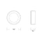 WAC LENS-11-HLD Oculux Architectural 2" Multiples Accessory Holder