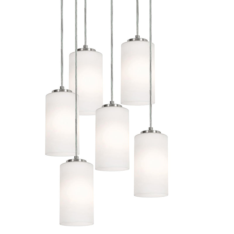 AFX LEOP04MBRND6 LEOP Series Leo 6-lt 24" Round Pendant